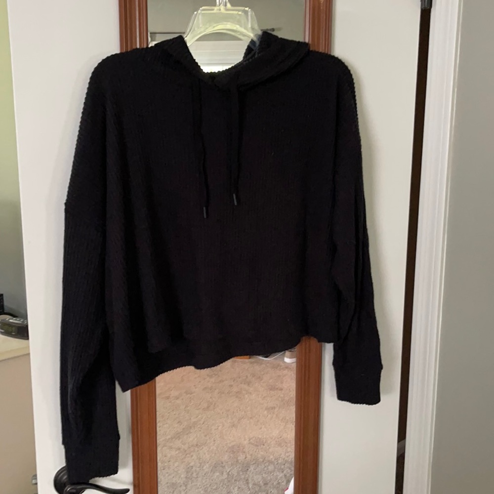 Zella Sloane Cozy Ribbed Hoodie